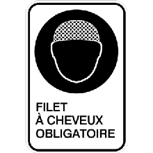 Filet pour cheveux obligatoire