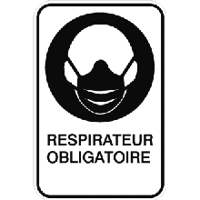 Respirateur obligatoire