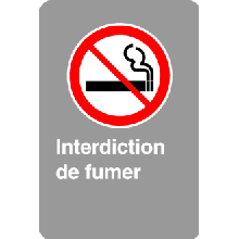 Interdiction de fumer - Normes CSA