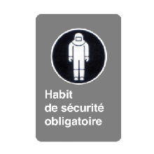 Habit de sécurité obligatoire - Normes CSA