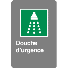 Douche d'urgence - Normes CSA