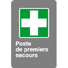 Poste de premiers secours - Normes CSA