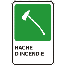 Hache d'incendie