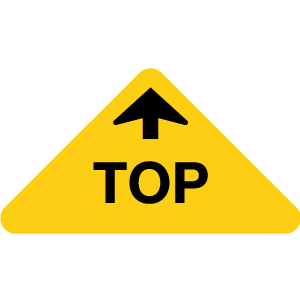 Panneau avancé de permis d’occupation de la voie permanent