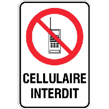 Cellulaire interdit