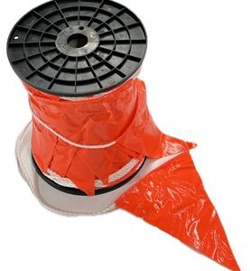 Corde avec fanion rouleau de 330'