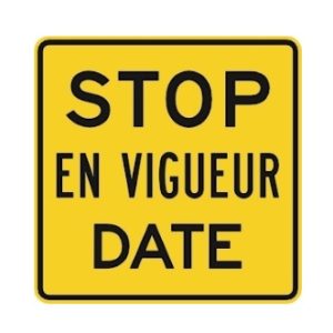 Nouvelle signalisation