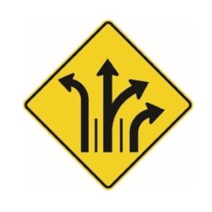 Signal avancé de direction des voies