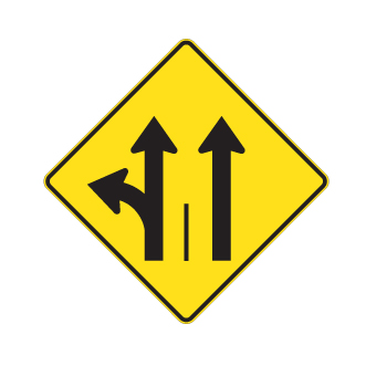 Signal avancé de direction des voies