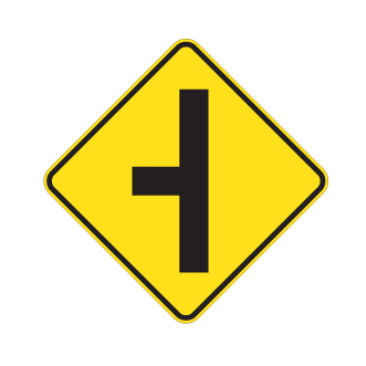 Intersection à gauche