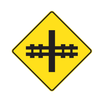 Signal avancé d'un passage à niveau