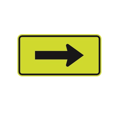 Flèche de direction à droite