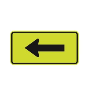 Flèche de direction à gauche