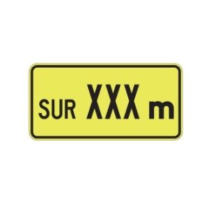 Panonceau d'étendue (zone scolaire)