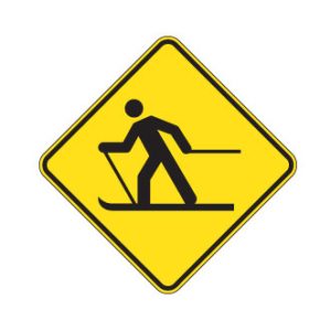 Passage pour skieurs de fond