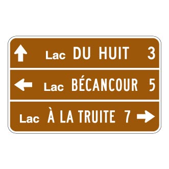 Lacs de villégiature