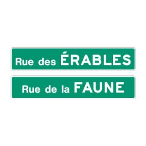 Nom de rues