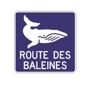 Panneau d'acheminement vers la route ou le circuit touristique