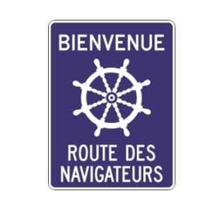 Identification de la route ou du circuit touristique