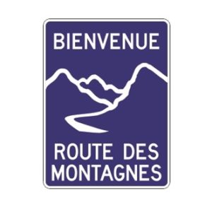 Identification de la route ou du circuit touristique