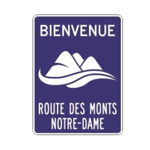 Identification de la route ou du circuit touristique