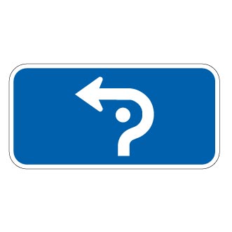 Panonceau de direction