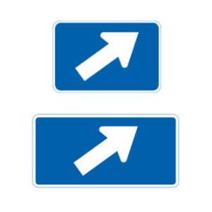 Panonceau de direction