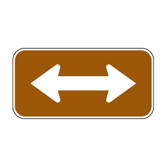 Panonceau de direction