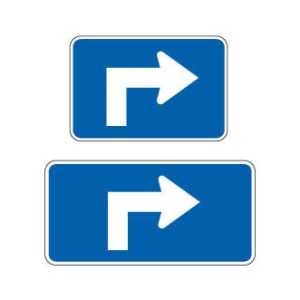 Panonceau de direction