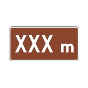 Panonceau de distance