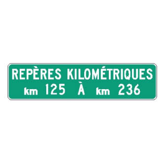 Repères kilométriques