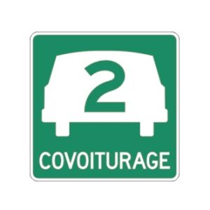 Stationnement incitatif covoiturage