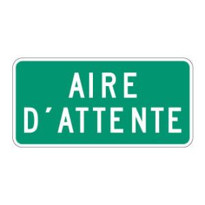 Panonceau aire d'attente