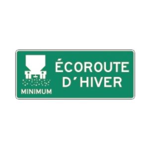 Écoroute d'hiver