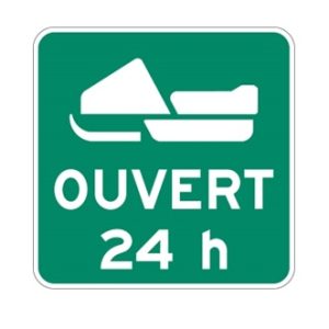 Période d'ouverture : Sentier sans restriction de temps