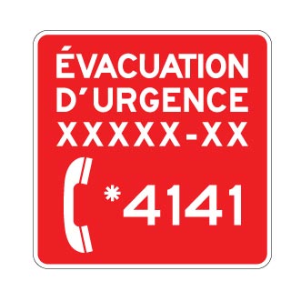 Évacuation d'urgence