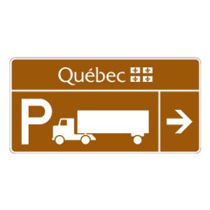 Aire de repos pour camionneurs