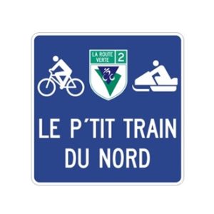 Acheminement vers un itinéraire cyclable hors route