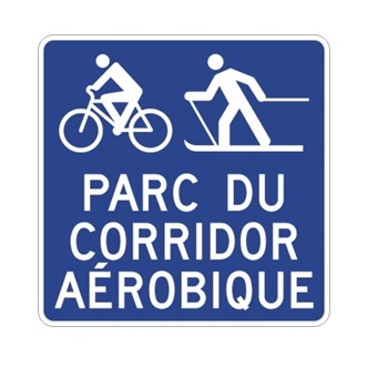 Acheminement vers un itinéraire cyclable hors route