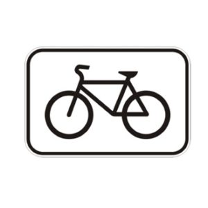 Panonceau de bicyclette