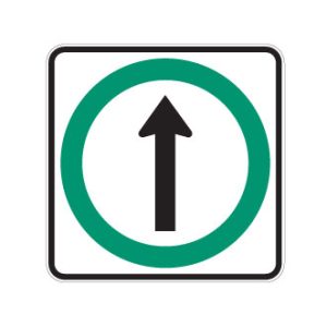 Obligation d'aller tout droit
