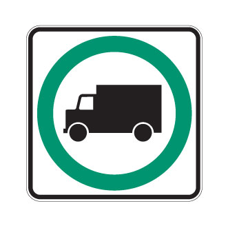 Trajet obligatoire pour camions