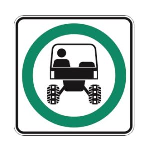 Trajet obligatoire pour autoquads