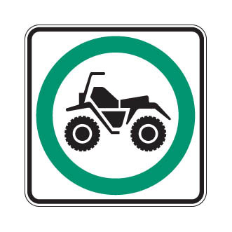 Trajet obligatoire pour quads