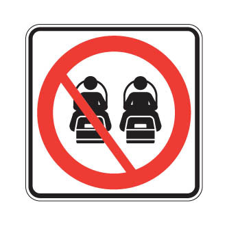 Interdiction de dépasser