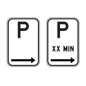 Stationnement autorisé à droite