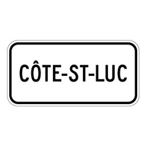 Nom de la municipalité ou arrondissement (stationnement interdit)