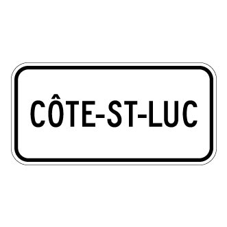 Nom de la municipalité ou arrondissement (stationnement interdit)