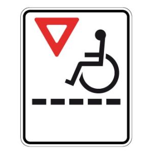 Passage pour personnes atteintes de déficience physique