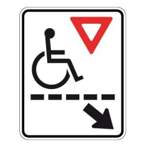 Passage pour personnes atteintes de déficience physique